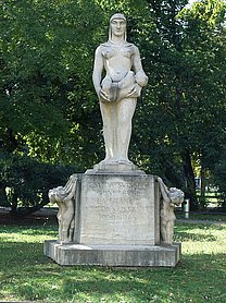 Das Denkmal der Dankbarkeit in Basel.